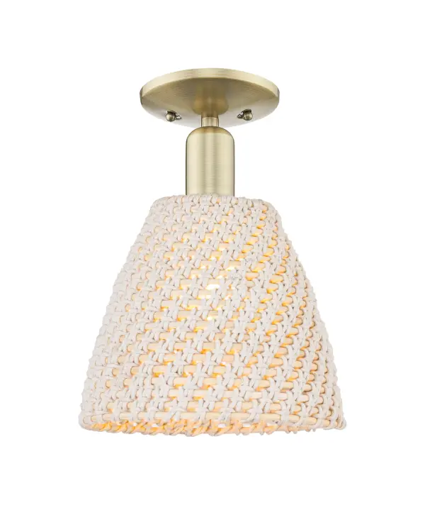 A truly dynamic fixture, the Arcadia fits seamlessly amidst most décor styles. Its sleek design and vast offering of finishes and shade options makes the Arcadia an easy choice for all homes.