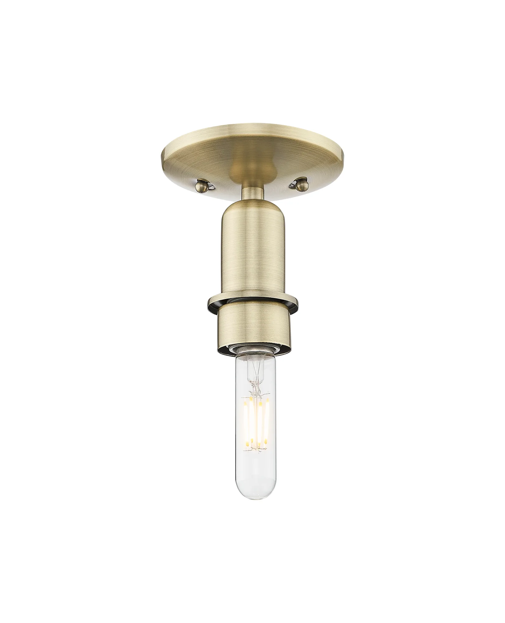 Arcadia - 1 Light - Semi-Flush Mount