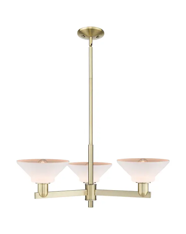 A truly dynamic fixture, the Arcadia fits seamlessly amidst most décor styles. Its sleek design and vast offering of finishes and shade options makes the Arcadia an easy choice for all homes.