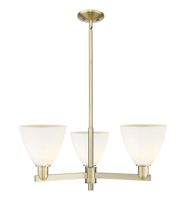 A truly dynamic fixture, the Arcadia fits seamlessly amidst most décor styles. Its sleek design and vast offering of finishes and shade options makes the Arcadia an easy choice for all homes.