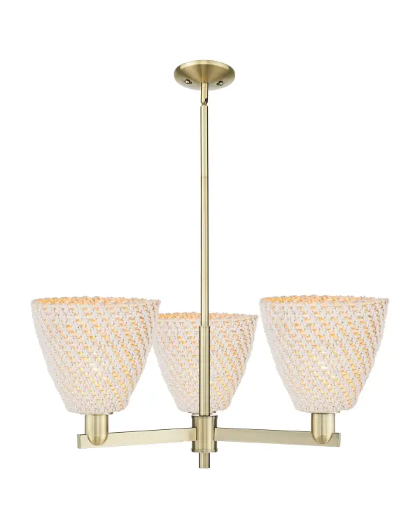 A truly dynamic fixture, the Arcadia fits seamlessly amidst most décor styles. Its sleek design and vast offering of finishes and shade options makes the Arcadia an easy choice for all homes.