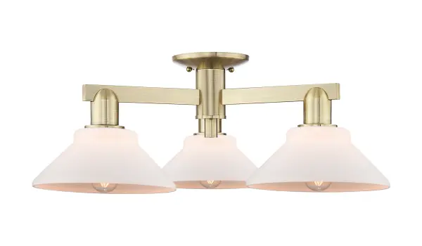 A truly dynamic fixture, the Arcadia fits seamlessly amidst most décor styles. Its sleek design and vast offering of finishes and shade options makes the Arcadia an easy choice for all homes.