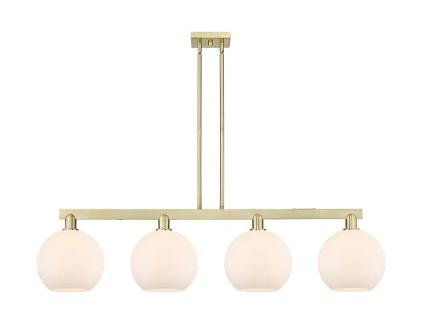A truly dynamic fixture, the Arcadia fits seamlessly amidst most décor styles. Its sleek design and vast offering of finishes and shade options makes the Arcadia an easy choice for all homes.