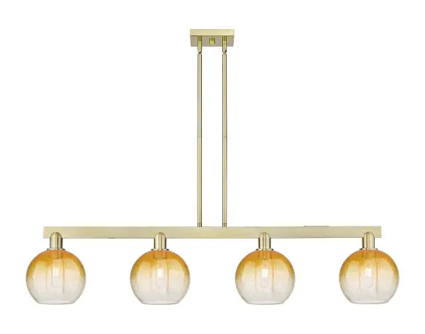 A truly dynamic fixture, the Arcadia fits seamlessly amidst most décor styles. Its sleek design and vast offering of finishes and shade options makes the Arcadia an easy choice for all homes.