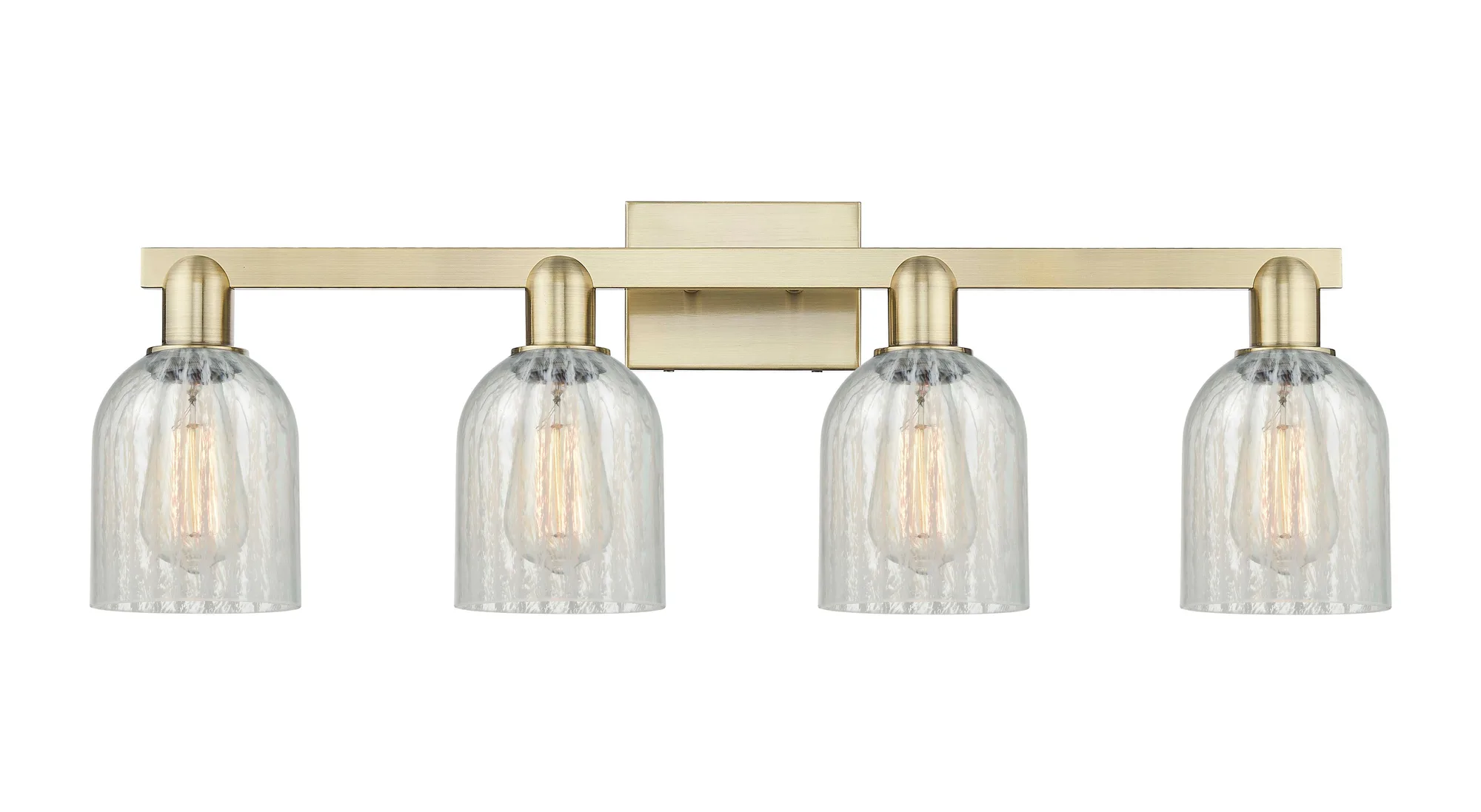 Caledonia - 4 Light - Mouchette shade - Bath Vanity Light