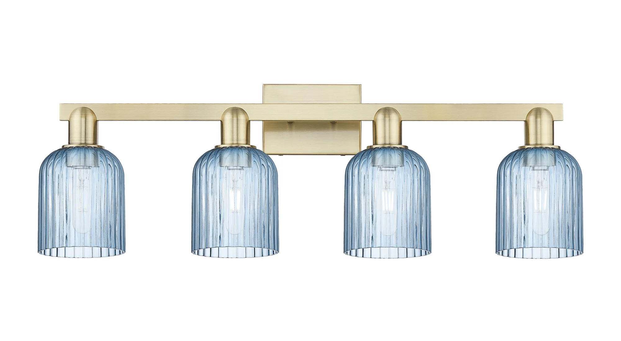 Bridal Veil - Antique Brass - Bath Vanity Light