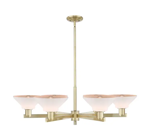 A truly dynamic fixture, the Arcadia fits seamlessly amidst most décor styles. Its sleek design and vast offering of finishes and shade options makes the Arcadia an easy choice for all homes.