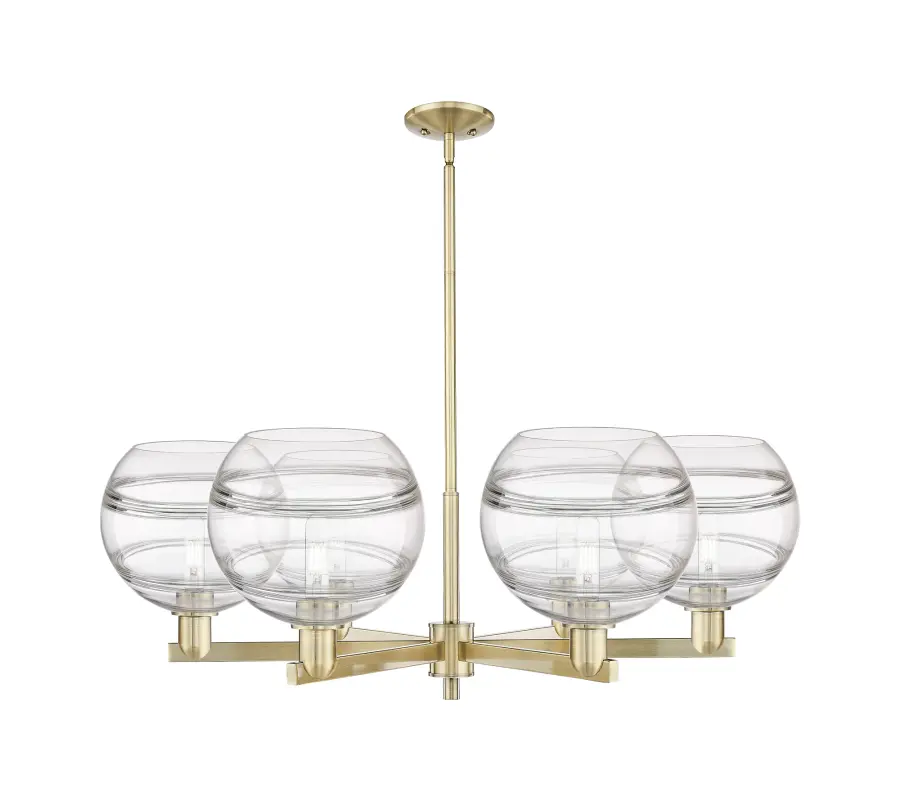 Rochester - 6 Light - Clear shade - Chandelier - Image 1