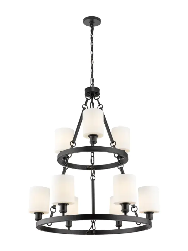 A truly dynamic fixture, the Saloon fits seamlessly amidst most décor styles. Its sleek design and vast offering of finishes and shade options makes the Saloon an easy choice for all homes.