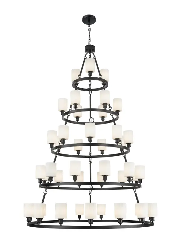 A truly dynamic fixture, the Saloon fits seamlessly amidst most décor styles. Its sleek design and vast offering of finishes and shade options makes the Saloon an easy choice for all homes.