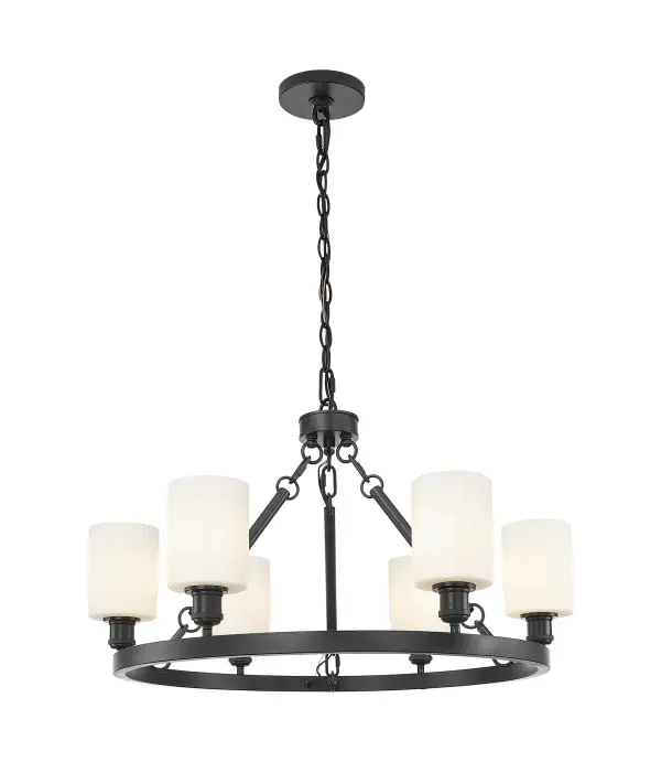 A truly dynamic fixture, the Saloon fits seamlessly amidst most décor styles. Its sleek design and vast offering of finishes and shade options makes the Saloon an easy choice for all homes.