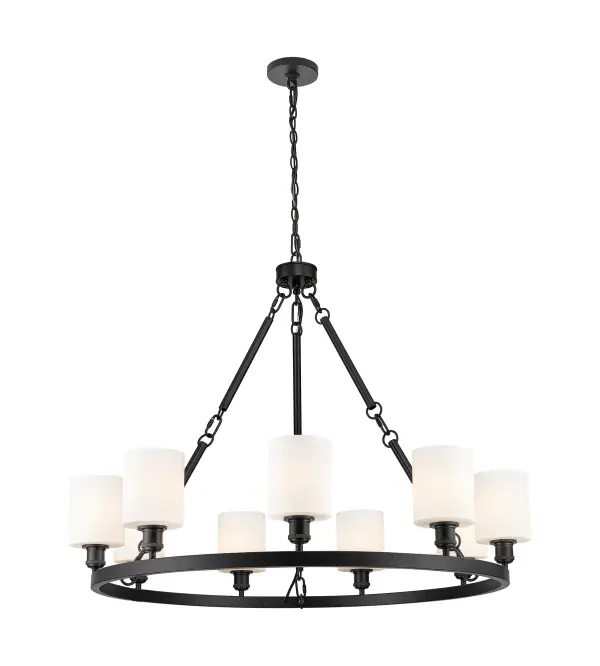 A truly dynamic fixture, the Saloon fits seamlessly amidst most décor styles. Its sleek design and vast offering of finishes and shade options makes the Saloon an easy choice for all homes.