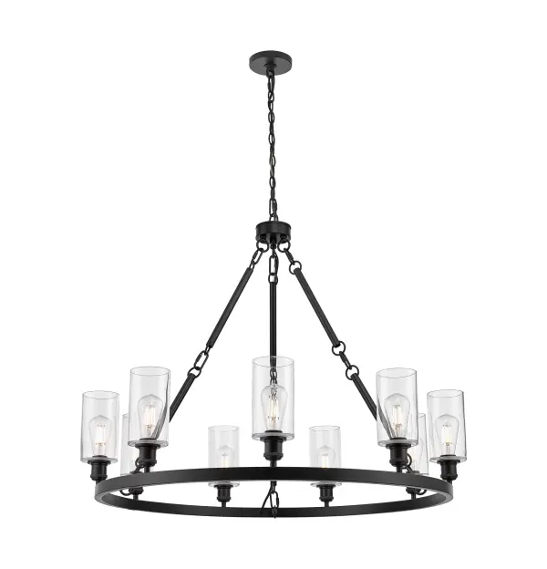 A truly dynamic fixture, the Saloon fits seamlessly amidst most décor styles. Its sleek design and vast offering of finishes and shade options makes the Saloon an easy choice for all homes.