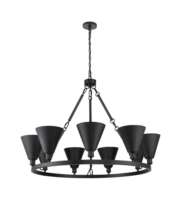 A truly dynamic fixture, the Saloon fits seamlessly amidst most décor styles. Its sleek design and vast offering of finishes and shade options makes the Saloon an easy choice for all homes.