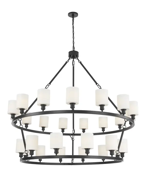 A truly dynamic fixture, the Saloon fits seamlessly amidst most décor styles. Its sleek design and vast offering of finishes and shade options makes the Saloon an easy choice for all homes.