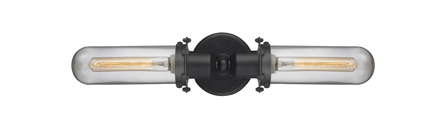 Centri - Matte Black - Bath Vanity Light