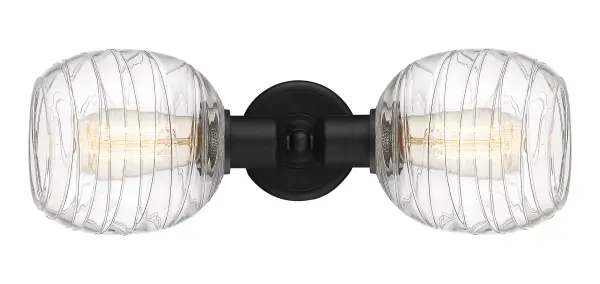 The Austere makes quite an impact. Its industrial vintage look transports you back in time while still offering a crisp contemporary feel. This sultry collection has a 180 degree adjustable swivel that allows for more depth of lighting when needed. - alternate view