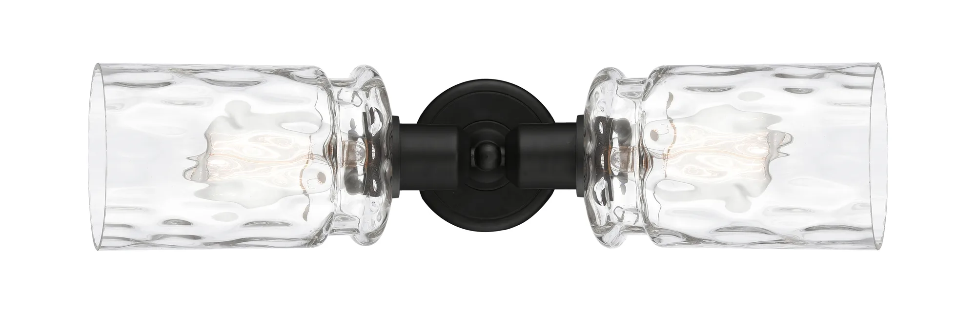 Candor - 2 Light - Matte Black Shade - Linear Bath Vanity Light