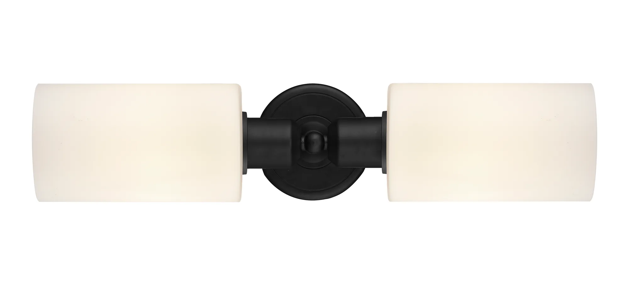 Clymer - 2 Light - Matte Black Shade - Linear Bath Vanity Light