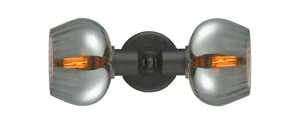 The Austere makes quite an impact. Its industrial vintage look transports you back in time while still offering a crisp contemporary feel. This sultry collection has a 180 degree adjustable swivel that allows for more depth of lighting when needed. - alternate view