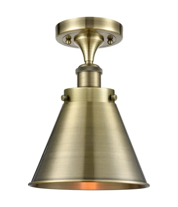 Looking for the sleek style of the Ballston but the ability to add a little flair? The Ballston Urban can be fitted with any of the glass or metal shades from the Franklin collection to create a custom fixture that fits your needs.