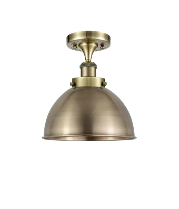 Looking for the sleek style of the Ballston but the ability to add a little flair? The Derby can be fitted with any of the glass or metal shades from the Franklin collection to create a custom fixture that fits your needs.