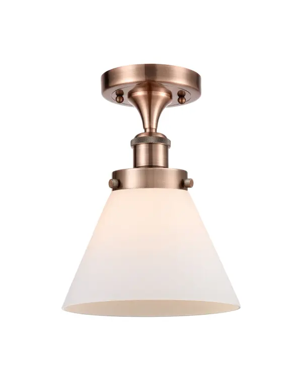 Looking for the sleek style of the Ballston but the ability to add a little flair? The Ballston Urban can be fitted with any of the glass or metal shades from the Franklin collection to create a custom fixture that fits your needs.