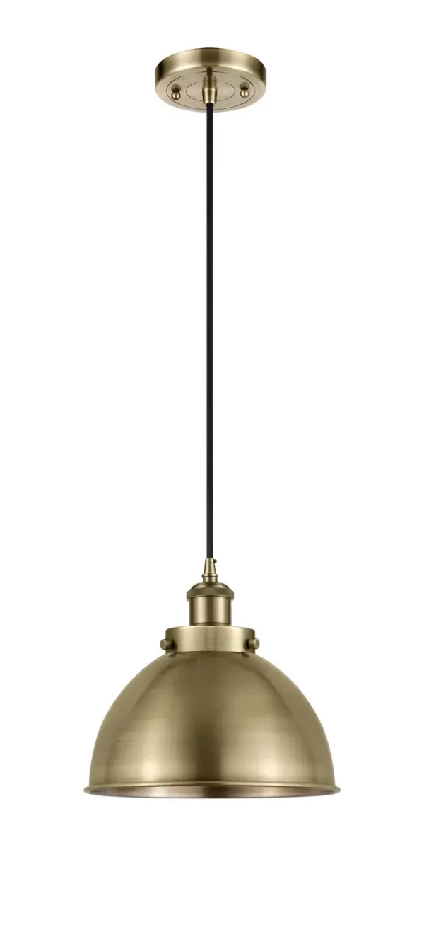Looking for the sleek style of the Ballston but the ability to add a little flair? The Derby can be fitted with any of the glass or metal shades from the Franklin collection to create a custom fixture that fits your needs.