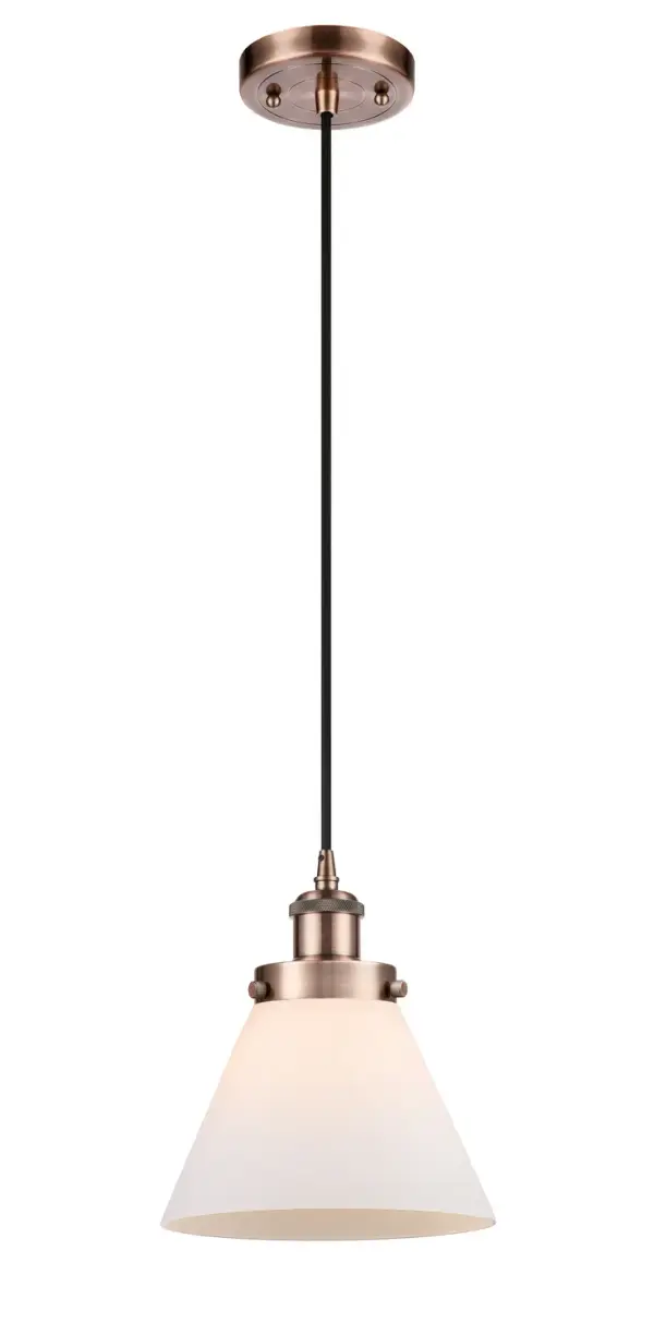 Looking for the sleek style of the Ballston but the ability to add a little flair? The Ballston Urban can be fitted with any of the glass or metal shades from the Franklin collection to create a custom fixture that fits your needs.