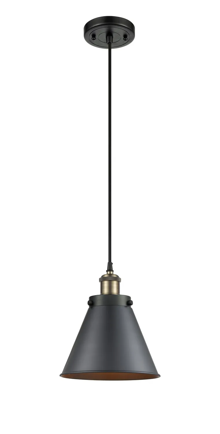 Appalachian - Black Antique Brass - Mini Pendant