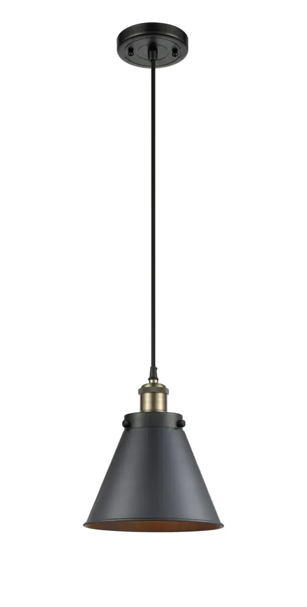 Looking for the sleek style of the Ballston but the ability to add a little flair? The Ballston Urban can be fitted with any of the glass or metal shades from the Franklin collection to create a custom fixture that fits your needs.