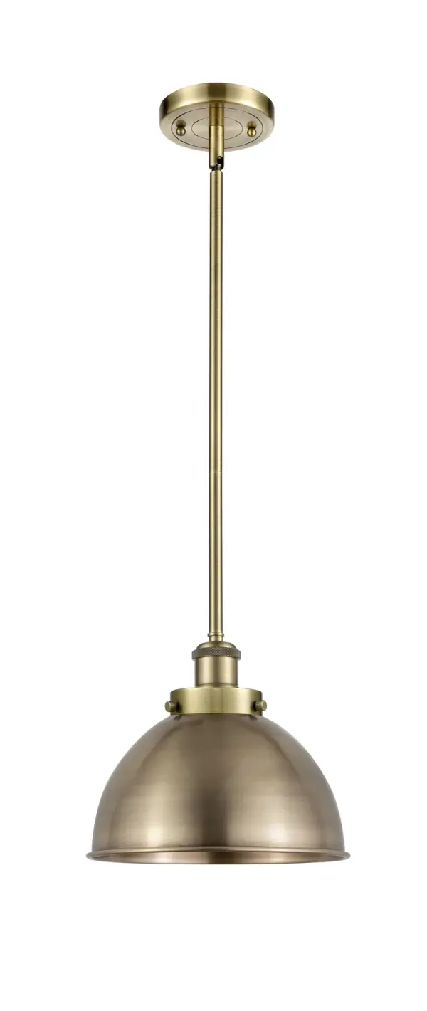 Looking for the sleek style of the Ballston but the ability to add a little flair? The Derby can be fitted with any of the glass or metal shades from the Franklin collection to create a custom fixture that fits your needs.