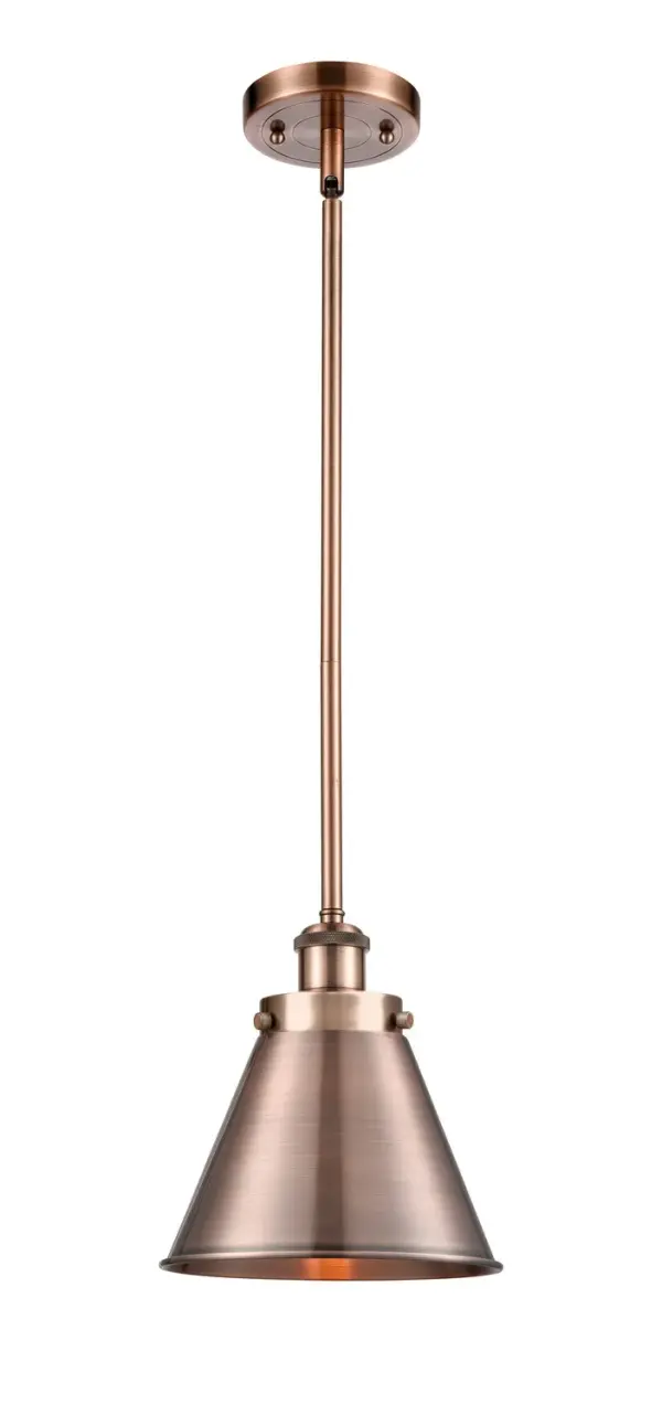 Looking for the sleek style of the Ballston but the ability to add a little flair? The Ballston Urban can be fitted with any of the glass or metal shades from the Franklin collection to create a custom fixture that fits your needs.
