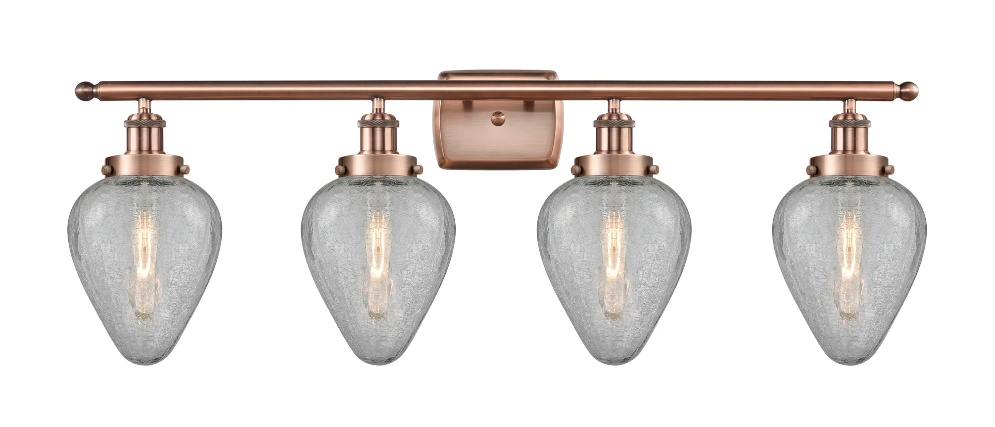 Geneseo - Antique Copper - Bath Vanity Light