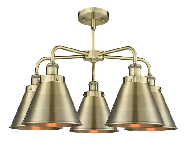 Looking for the sleek style of the Ballston but the ability to add a little flair? The Ballston Urban can be fitted with any of the glass or metal shades from the Franklin collection to create a custom fixture that fits your needs. - alternate view
