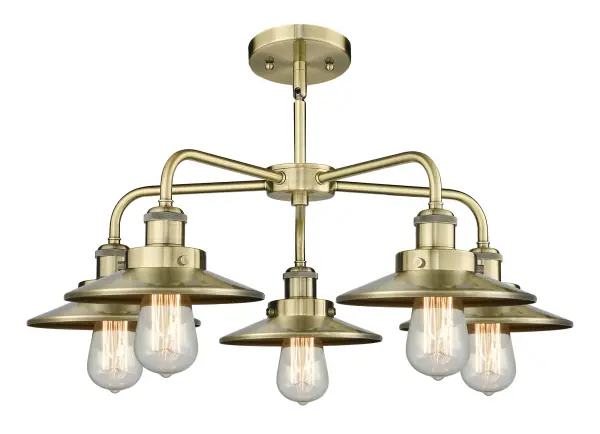 Looking for the sleek style of the Ballston but the ability to add a little flair? The Ballston Urban can be fitted with any of the glass or metal shades from the Franklin collection to create a custom fixture that fits your needs. - alternate view