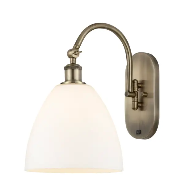 A truly dynamic fixture, the Ballston fits seamlessly amidst most décor styles. Its sleek design and vast offering of finishes and shade options makes the Ballston an easy choice for all homes.