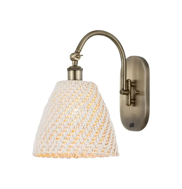 A truly dynamic fixture, the Ballston fits seamlessly amidst most décor styles. Its sleek design and vast offering of finishes and shade options makes the Ballston an easy choice for all homes.