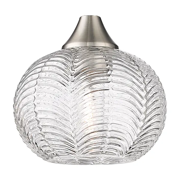 Elegance redefined, the Berkshire Collection offers a seamless fusion of classic sophistication and contemporary flair. Characterized by its distinctive herringbone pattern, each fixture presents a unique and refined aesthetic. The clear glass components enhance this modern appeal, allowing light to disperse captivatingly and illuminate any space with a warm, inviting glow.