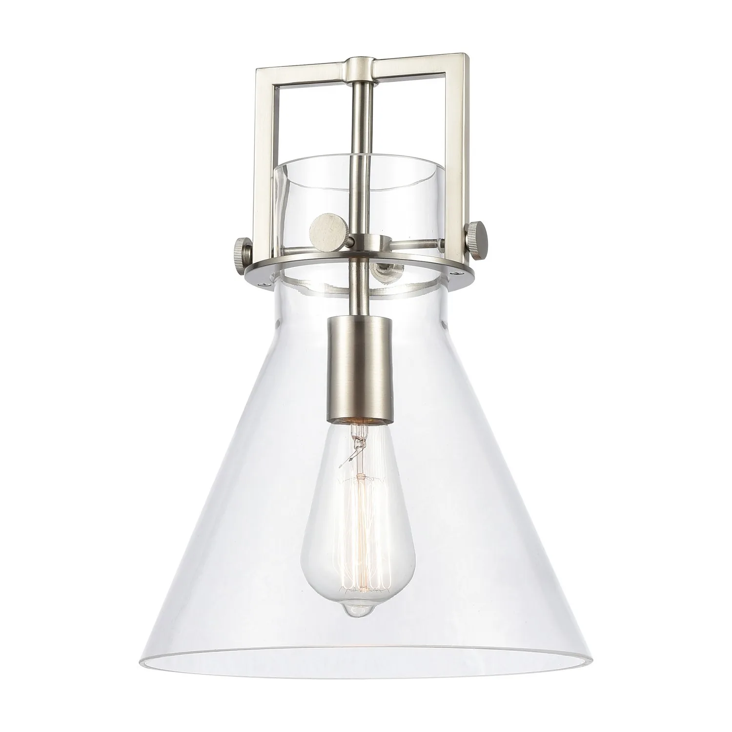 10" Clear Newton Cone Shade