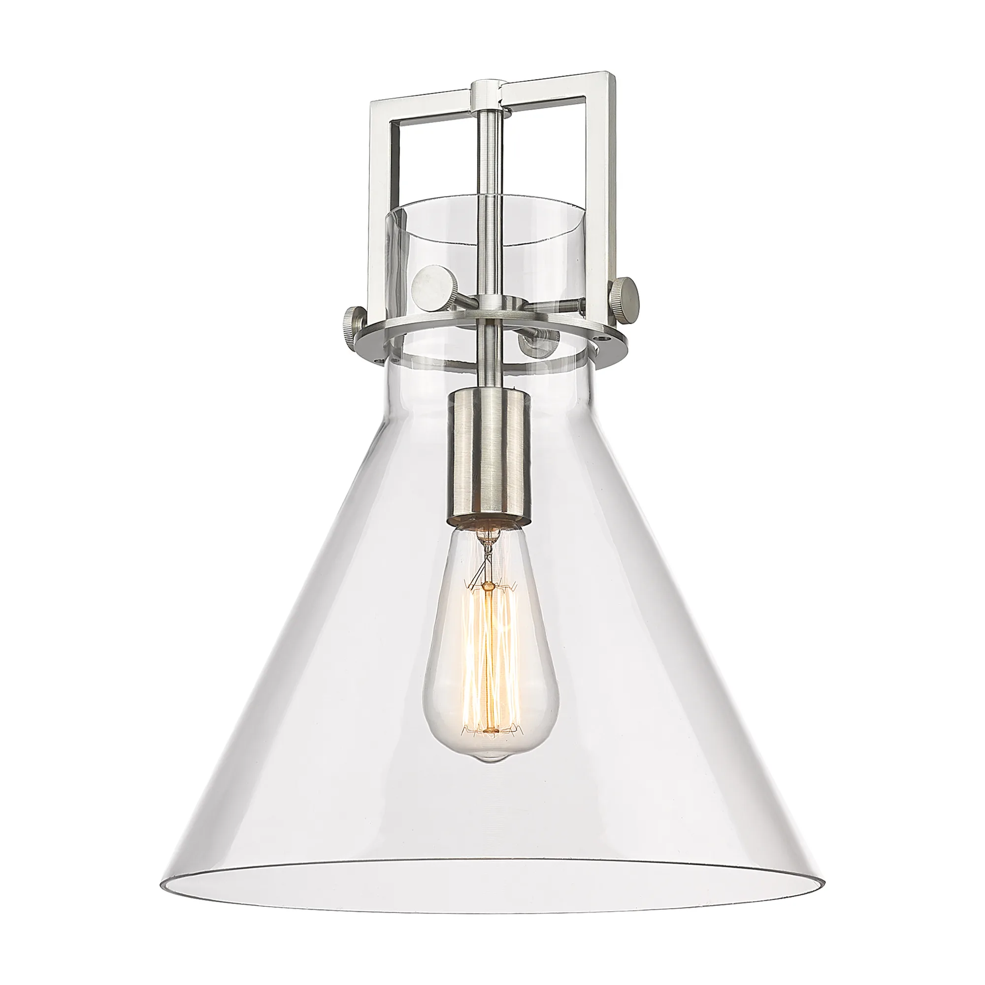 10" Clear Newton Cone Shade