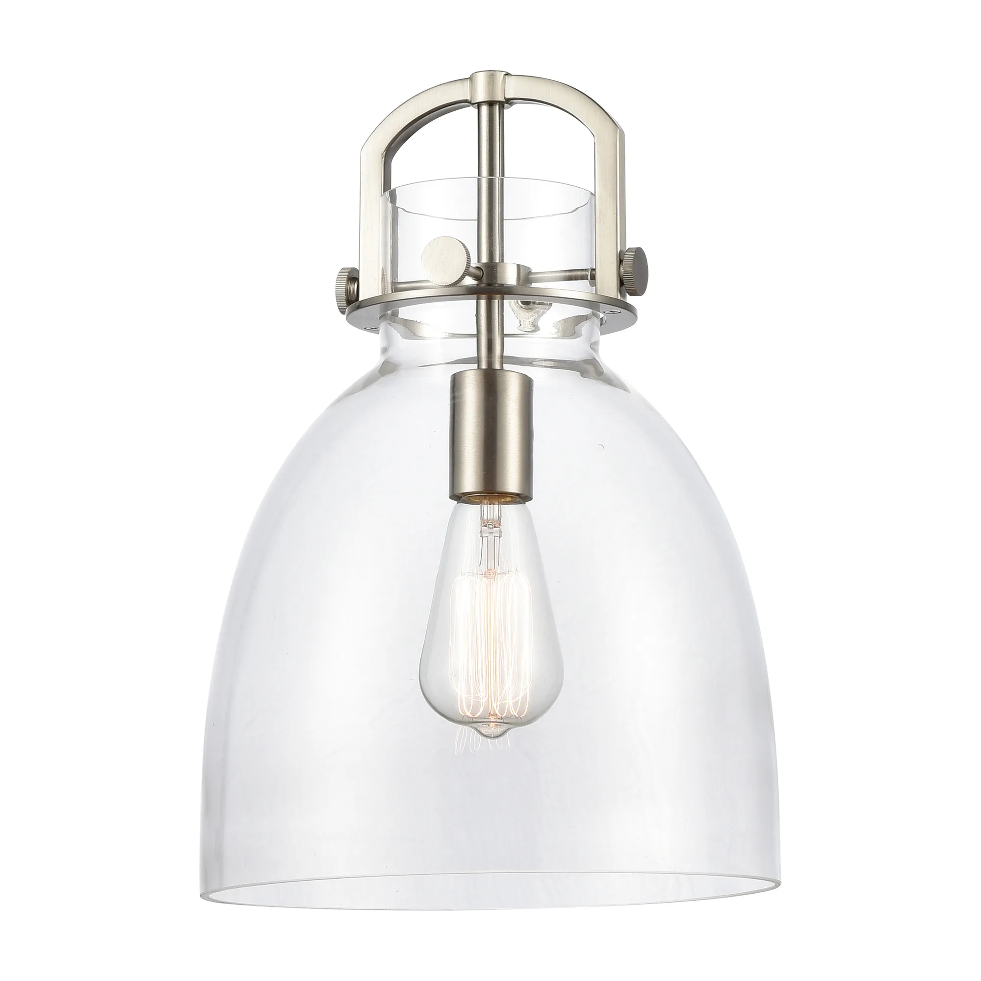 10" Clear Newton Bell Shade