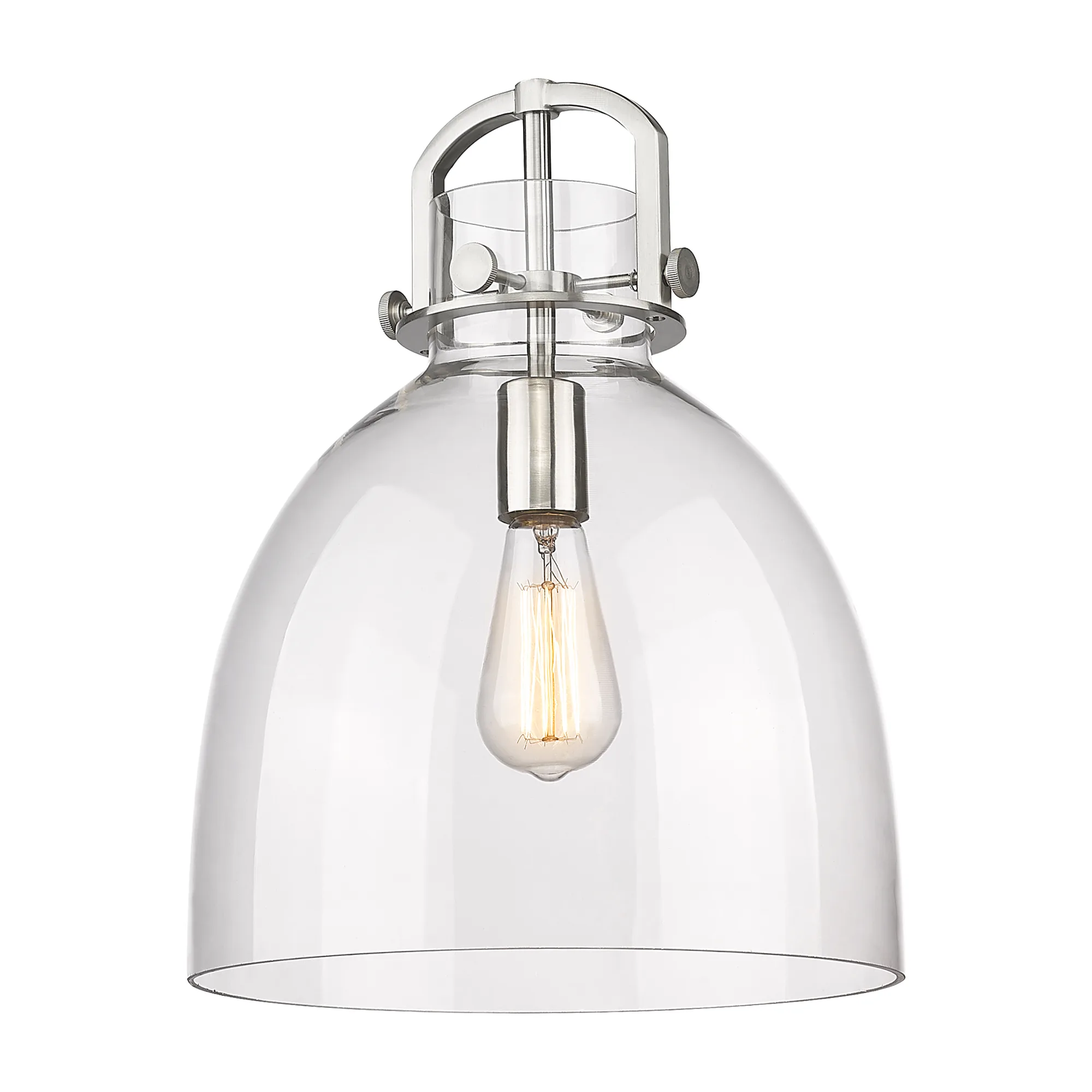 10" Clear Newton Bell Shade