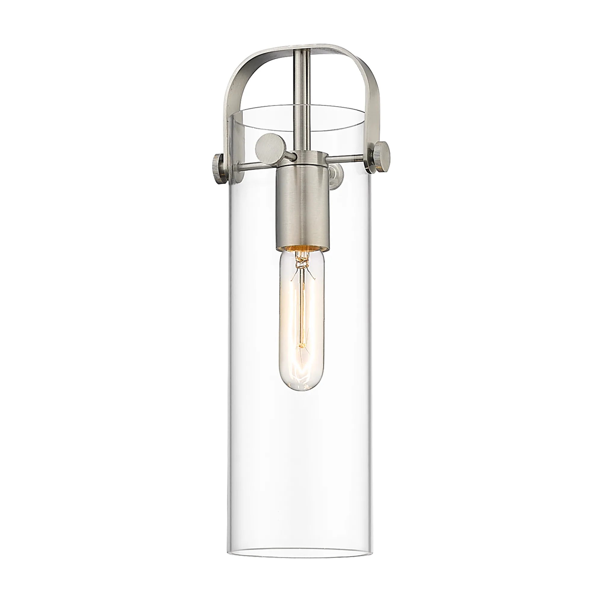 12" Clear Pilaster II Shade