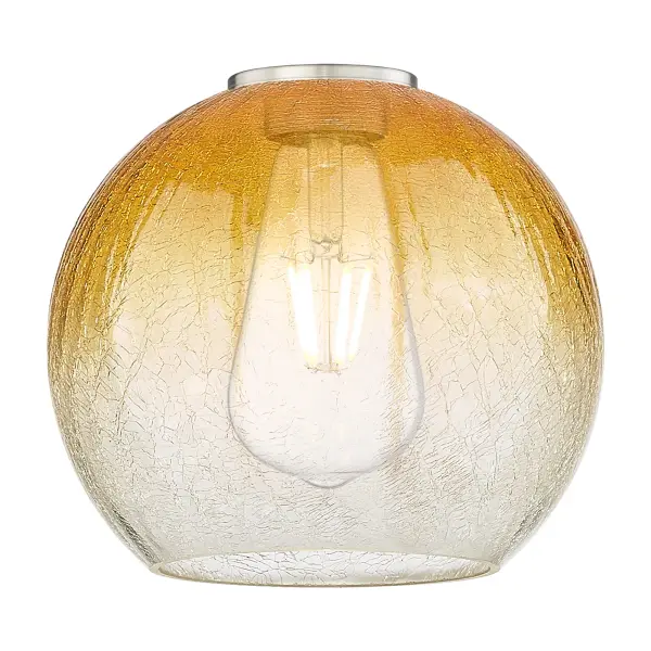 Brookhaven Globe - Amber - Glass