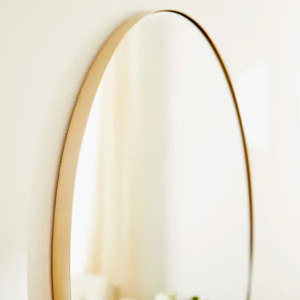 30" Round Mirror in Silver - Image 3