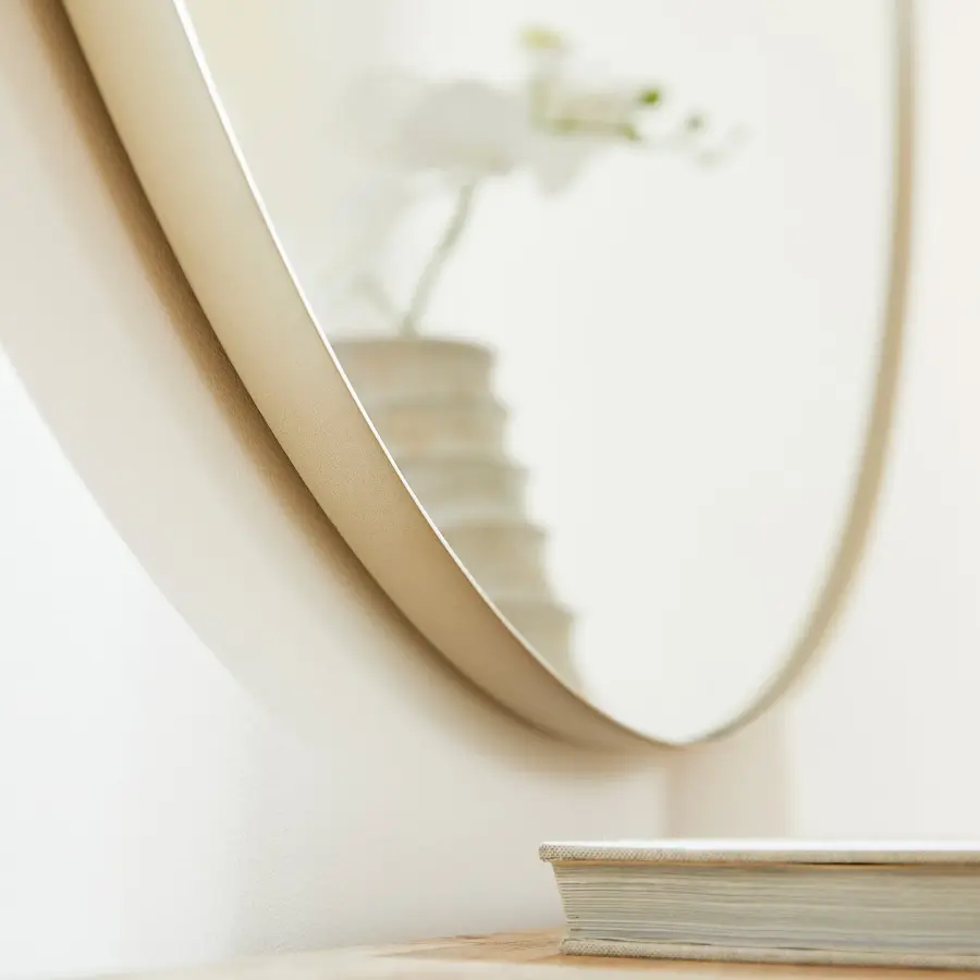42" Round Silver Mirror - Image 5