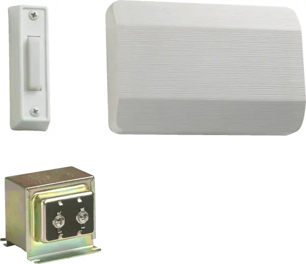 Single Entry Door Chime Kit with 1 Button