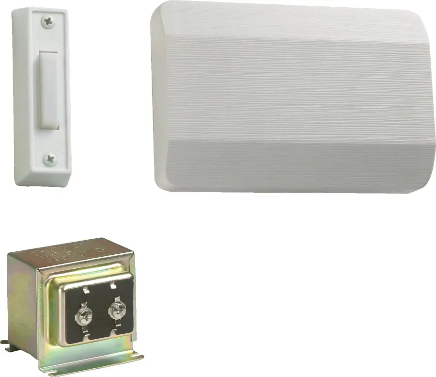 Single Entry Door Chime Kit with 1 Button
