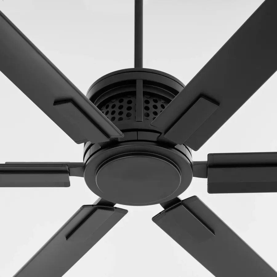 Zeus 120" Outdoor Ceiling Fan in Matte Black - Image 4